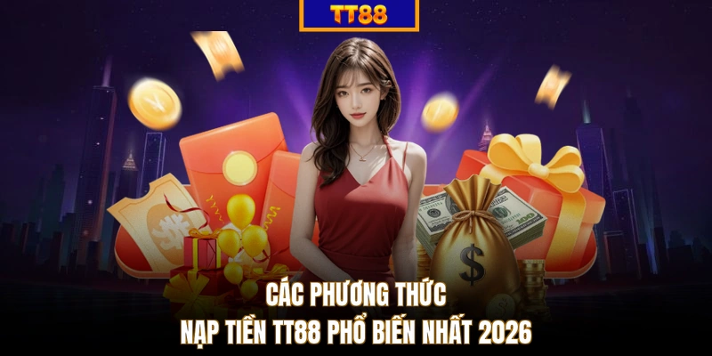 Các phương thức nạp tiền TT88 phổ biến nhất 2026