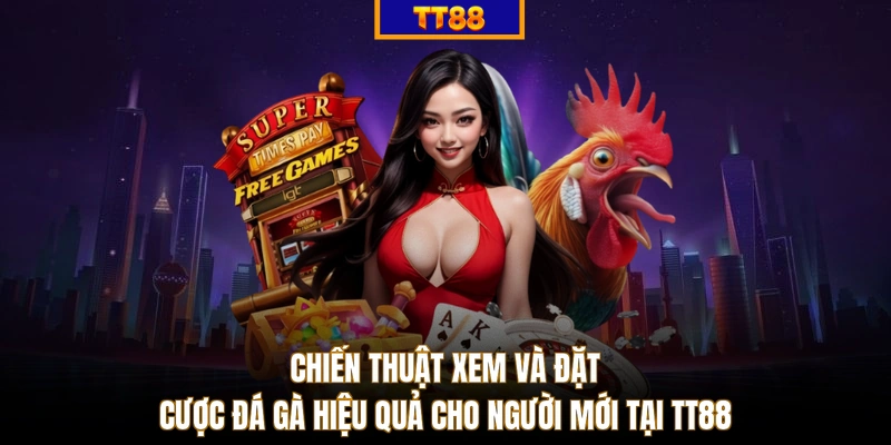 Chiến thuật xem và đặt cược đá gà hiệu quả cho người mới tại TT88