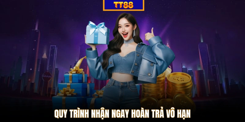 Quy trình nhận ngay hoàn trả vô hạn