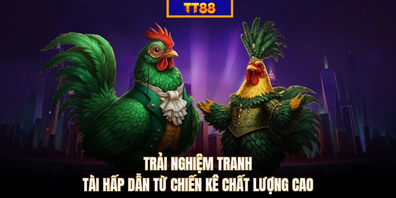Trải nghiệm tranh tài hấp dẫn từ chiến kê chất lượng cao