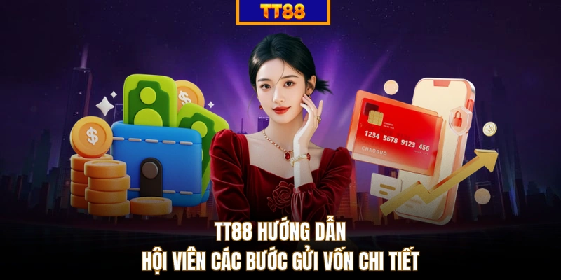 TT88 hướng dẫn hội viên các bước gửi vốn chi tiết